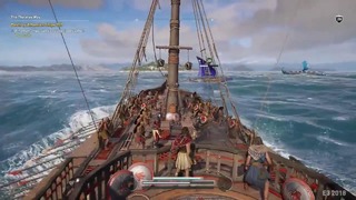 Assassin’s Creed Odyssey 11 минут сражений на кораблях