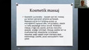 Kasmetik massaj