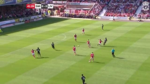 Emre Can vs Swindon Preseason Friendly 2/08/2015