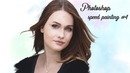 Рисую портрет девушки в фотошопе, таймлапс
