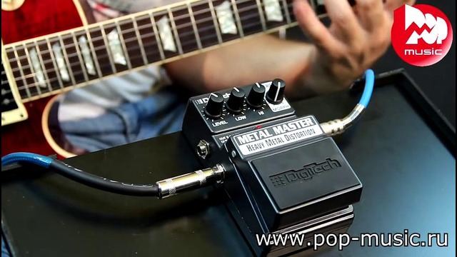 02) Педаль эффектов Digitech XMM METAL MASTER