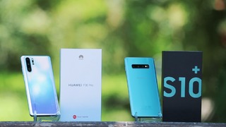 Huawei P30 pro vs Samsung Galaxy S10+ smartfonlari