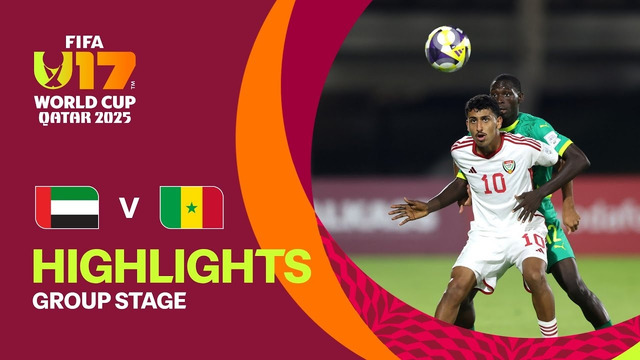 ОАЭ – Сенегал | Чемпионат Мира U17 2025 Qatar | 3-й тур | Обзор матча