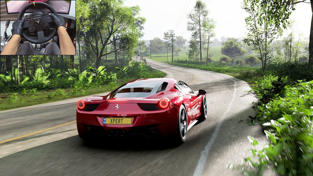 600HP Ferrari 458 Italia – Forza Horizon 5 | Thrustmaster TX gameplay