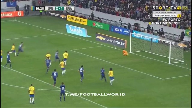 (480) Япония – Бразилия | Товарищеский матч 2017 | Обзор матча