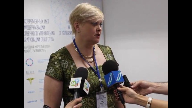 Видеоинтервью с Иной Гуделе о внедрении электронных государственных услуг в Латвии