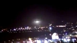 НЛО над Иерусалимом UFO over Jerusalem (4.02.2011)