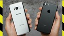 Galaxy S8 vs. iPhone 7 Drop Test