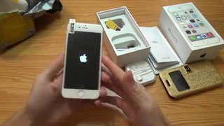 Посылка из Китая iPhone 6 Gold Металл Отличная копия