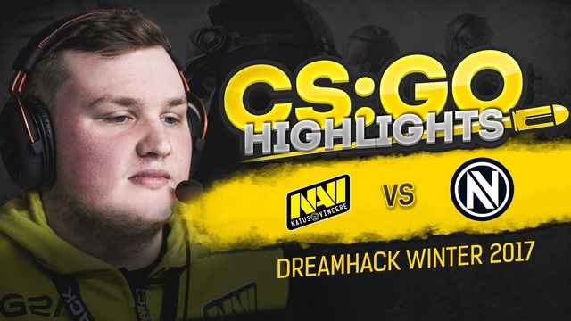 CSGO Highlights- NAVI vs EnVyUs @ DreamHack Open Winter 2017