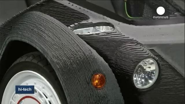 Американцы напечатали авто Strati на 3D-принтере