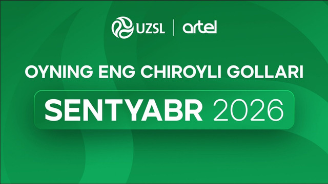 Superliga. Sentyabr oyining eng chiroyli goli (nomzodlar)