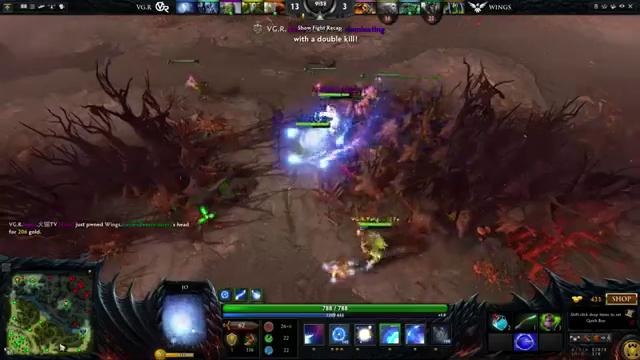 VG.R.fy Beyond Godlike Wisp vs. Wings Dota 2