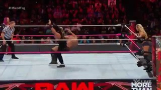 Roman Reigns & Sasha Banks vs. Rusev & Charlotte