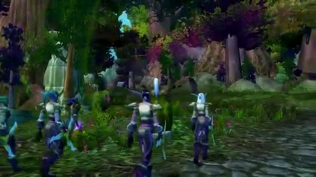 Игрофильм Warcraft – Ужас из глубин. Кампания Ночных Эльфов. Часть 1