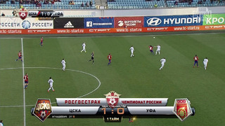 Sergey Ignashevich’s penalty goal. CSKA vs FC Ufa | RPL 2015/16