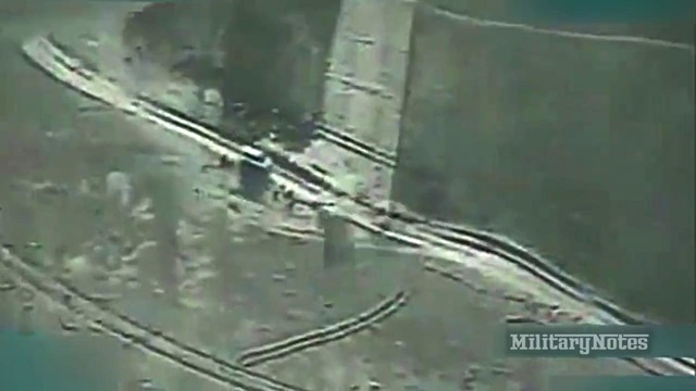 A-10 Warthog 30mm cannon vs Taliban getaway vehicle
