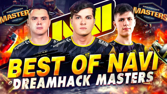 Лучшие Моменты NAVI на DreamHack Masters Spring 2021 | CS:GO Movie