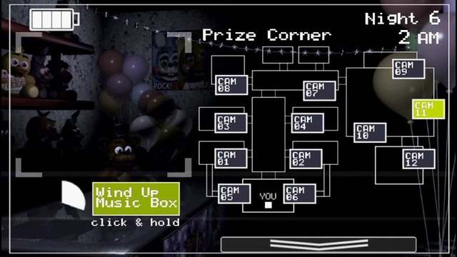 Попробовал поиграть фнаф 2 }{6 ночь ‘‘потекло”
