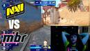 Navi размазывают mibr! navi vs mibr! blast premier: spring groups 2021. (cs:go)