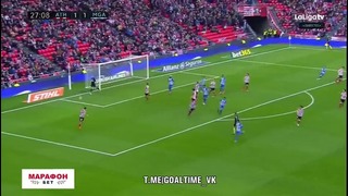 (480) Атлетик – Малага | Испанская Примера 2017/18 | 25-й тур | Обзор матча