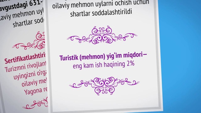 Меҳмон уйлари очинг ва ўз бизнесингизни бошланг