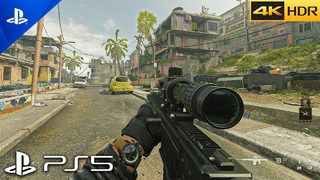 (PS5) Modern Warfare III Favela Beta Gameplay | ULTRA Realistic Graphics [4K 60FPS HDR] Call of Duty