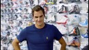 Roger Federer Goes Sneaker Shopping With Complex