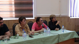 Творческая встреча с ведущими актёрами Государственного Молодёжного театра Узбекистана