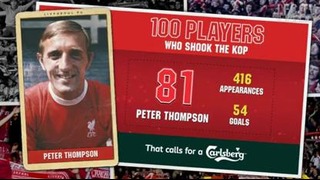 Liverpool FC. 100 players who shook the KOP #81 Peter Thompson