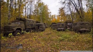Брошенная военная техника России