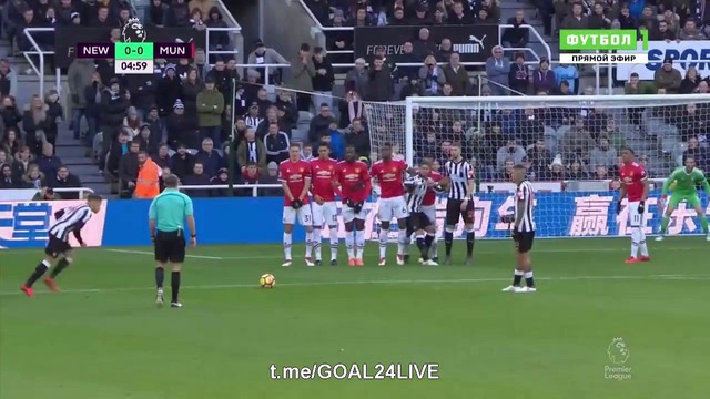 (HD) Ньюкасл – Манчестер Юнайтед | Английская Премьер-Лига 2017/18 | 27-й тур