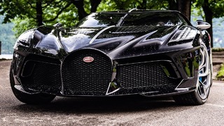 19 MILLION dollars Bugatti ‘La Voiture Noire’ DRIVES!! Most expensive new car