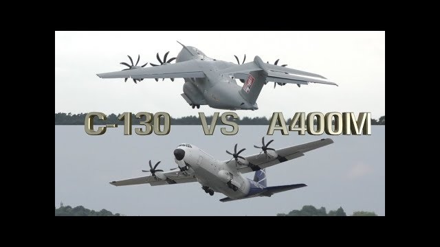 Кто круче: Hercules C-130 vs Airbus A400M