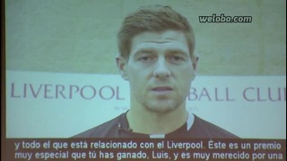 Steven Gerrard message to Luis Suarez