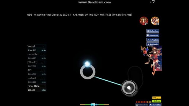 Osu! ar9+hddt fc