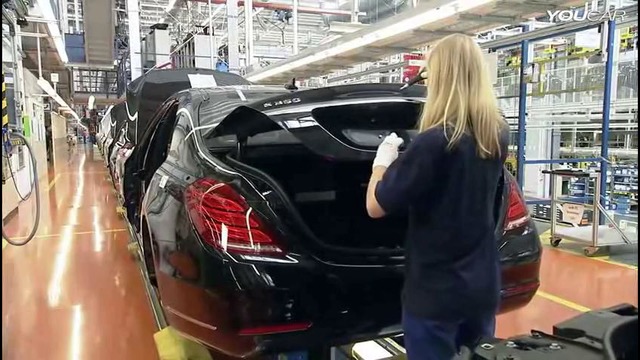Увлекательный процесс сборки: Mercedes S Class