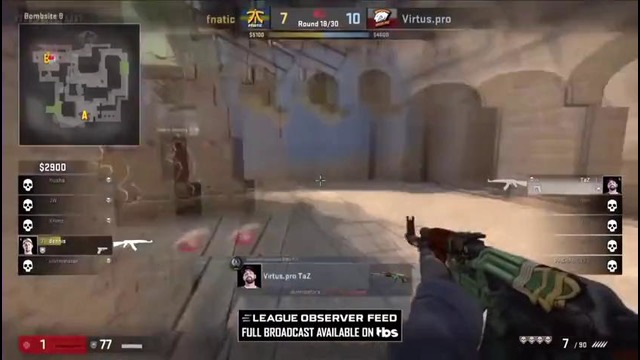 CS:GO Профайл игрока TAZ из команды VirtusPRO