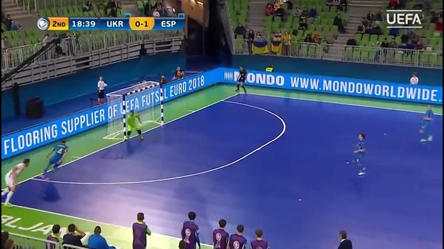 (480) Украина – Испания | Футзал. ЕВРО-2018 | 1/4 финала | Обзор матча