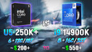 Ultra 5 250K Plus vs Core i9 14900K – Comparison in 11 Games