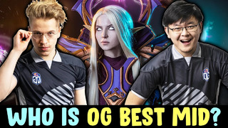 Who is OG BEST MID — Topson Tiny vs MidOne Invoker