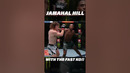 Jamahal Hill With the FAST Knockout!! #ufc #mma #shorts