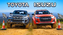 Toyota Hilux или Isuzu D-MAX: ВЫЗОВ БЕЗДОРОЖЬЕМ