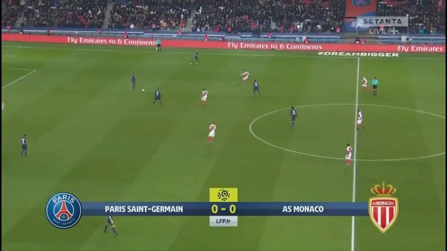 ПСЖ – Монако | Французская Лига 1 2016/17 | 22-й тур | Обзор матча
