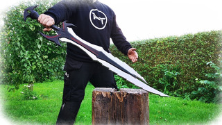 Литьё алюминиевого меча из игры Скайрим – Skyrim