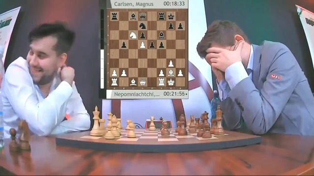 САМАЯ РЖАЧНАЯ ПАРТИЯ. Непомнящий – Карлсен. d4-d5