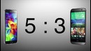Samsung Galaxy S5 vs HTC One M8. Битва флагманов 2014 года