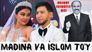 HOJIBOY TOJIBOYEV XONADONIDA TO’Y | Madina va Uztim (Islom) NIKOH TO’YI va KELIN SALOM