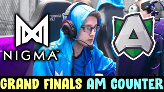 Nigma vs alliance grand finals — miracle knows how to counter anti-mage