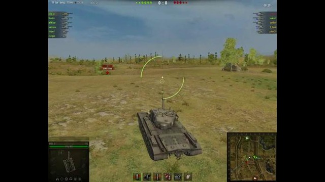 World of Tank – Командный бой с голосом ч1